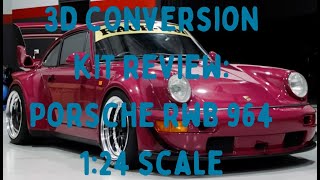 ITA Kit review 3d blackbox resin kit  Porsche rwb 964 turbo 124 conversion kit ITALIANO [upl. by Ginsberg546]