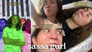 SASSA GURL FUNNY TIKTOK COMPILATION [upl. by Elinad]