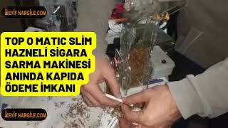 Top O Matic Elektrikli Sigara Sarma Makinesi [upl. by Yssis]