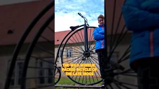 PennyFarthing The Victorian Bike viralshorts viralvideo yotubeshorts [upl. by Ettelracs]