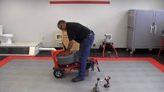 How To Swap Out The Drum On The RIDGID® K7500 Drain Cleaning Machine [upl. by Clifford523]