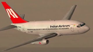 Indian Airlines Flight 113  Crash Animation [upl. by Eirrak]