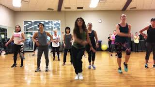 Mi gente by J Balvin Zumba Fitness choreography [upl. by Petronille335]