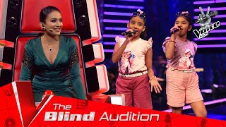 Arooshia amp Varisha  Hanthane හන්තානේ  Blind Auditions [upl. by Edgar]