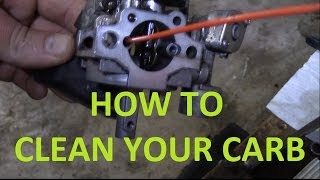 Honda Elite 80  Carburetor Disassembly  Cleaning  Assembly  Mitchs Scooter Stuff [upl. by Elwood801]