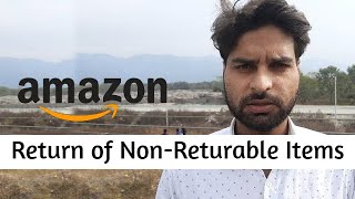 Return of non returnable products on Amazon [upl. by Sheree]