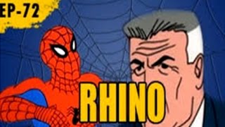 Rhino  Episode 72  Spider Man Animated Cartoon [upl. by Lindie138]