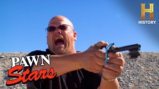 Pawn Stars Antique Key Gun is a Lock Stock amp Barrel Deal Season 2 [upl. by Aeresed]