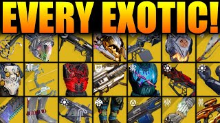 All Exotics and How to Get Them in Destiny 2 [upl. by Eileen]