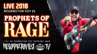 Prophets of Rage  Killing In The Name ft Frank Carter Live at Resurrection Fest EG 2018 [upl. by Ahsienaj]