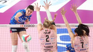 Novara  Conegliano  Highlights  16 Giornata Campionato  Lega Volley Femminile 202122 [upl. by Margarete]