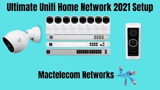 Ultimate Unifi Home Network 2021 Setup [upl. by Eniledgam]