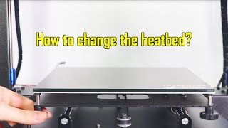 Anycubic Mega Heatbed Replacement Tutorial [upl. by Bendite]