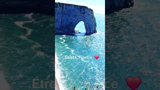 solo female traveller vanlife in minivan in france beautiful cliff of etretat sea coast [upl. by Anitnahs]