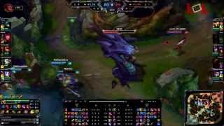 BUG Syndra steal Baron Baron Nashor bug LOL TV League of Legends [upl. by Dudden]