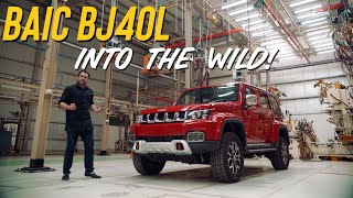 BAIC BJ40 Review  The Wrangler from China  PakGear [upl. by Etnwahs]