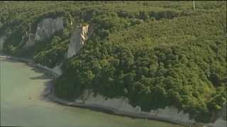 Insel Rügen Nationalpark Jasmund  Kreidefelsen und Buchenwälder an der Ostsee [upl. by Flodnar]