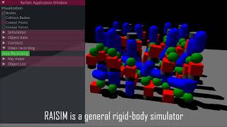 RAISIM a physics engine for robotics and AI research [upl. by Nallid273]