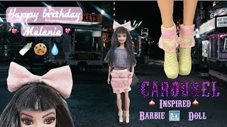 DIY How To Make A Custom Melanie Martinez Barbie doll Tutorial  Happy Bithday Melanie Martinez [upl. by Llerrac]