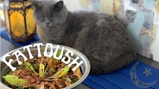 How To Make Fattoush Salad  Ramadan Recipes 🌙  Drogos Kitchen [upl. by Holbrooke]