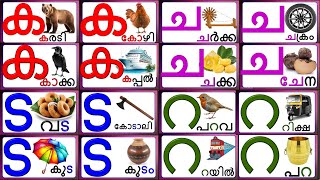 വ്യഞ്ജനാക്ഷരങ്ങൾ  How to Learn Malayalam Consonants  Malayalam Aksharamala  Malayalam Alphabet [upl. by Margret]