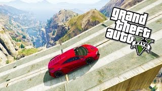 GTA 5 Next Gen  Extreme Races Jumps Stunts amp Skill Tracks GTA 5 PS4 amp Xbox One [upl. by Edora]