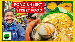 Pondicherry Food Tour  Street Food  Veggie Paaji [upl. by Gambell541]