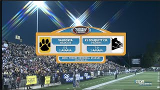 Colquitt County vs Valdosta  Oct 16 2015 [upl. by Hilliard]