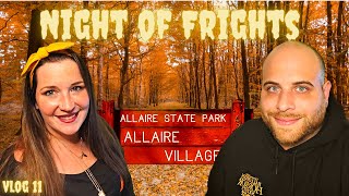 Night of Frights at Allaire State Park  New Jersey Halloween Fun  Vlog 11 [upl. by Yblehs]