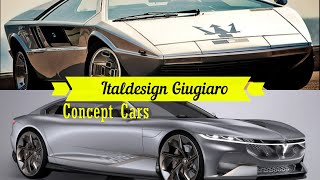 Italdesign Giugiaro Concept Cars [upl. by Lekkim186]