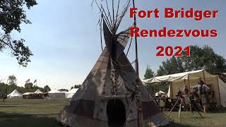 Fort Bridger Rendezvous 2021 A weekend stepping back in time [upl. by Abihsat]