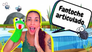 DIY COMO FAZER FANTOCHE ARTICULADO  COM MOLDE [upl. by Juanita216]