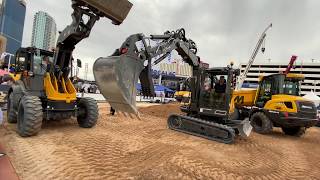 Mecalac heavy equipment Trick show  Demonstration [upl. by Vasiliki]