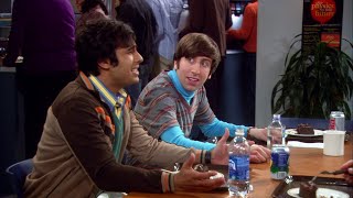 Raj in homosexual marriage with Howard  The Big Bang Theory [upl. by Enaht]