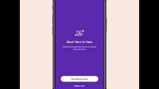 Varo Moneys Newest Account Feature Allows You to Send Money with Friends Instantly [upl. by Parthenia]