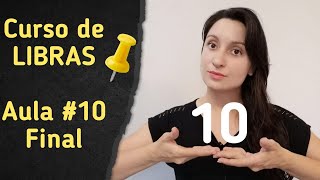 CURSO DE LIBRAS aula 10 Locais Importantes [upl. by Esinej]