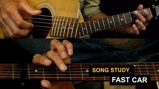 Fast Car Guitar Lesson  Tracy Chapman [upl. by Nedda]