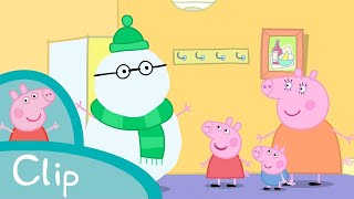 Fun In The Snow 🌨  Peppa Pig Official Clip [upl. by Assirk163]