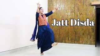 Dance on JATT DISDA  Sunanda Sharma [upl. by Einhapets]