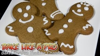 Super Easy Gingerbread Men Cookies Recipe [upl. by Alemaj]