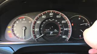 Honda Accord 2013 2014 2015 Reset Oil Light Life 100 [upl. by Howund740]