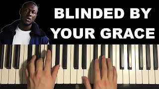 How To Play  Stormzy  Blinded By Your Grace Piano Tutorial Lesson [upl. by Bradway]