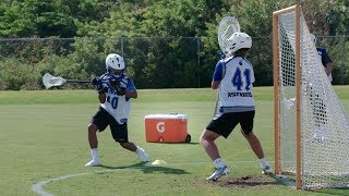 How to Shoot Faster  4 Point Lacrosse Drill [upl. by Tiras205]