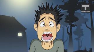 Ghost Screaming Funny Cartoon [upl. by Enyedy]