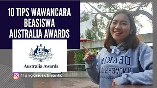 10 Tips Wawancara Beasiswa Australia Awards [upl. by Mukul]