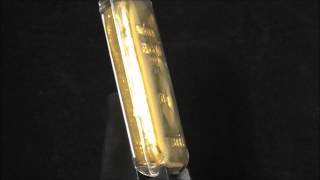 Umicore 250 gram Gold Bar 9999 [upl. by Ayatnwahs]