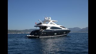 Yacht For Sale Sunseeker 88  Interior amp Deck complete video tour [upl. by Kimmie]