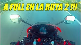 honda cbr 300r  test drive en la ruta   parte 2 [upl. by Landon]