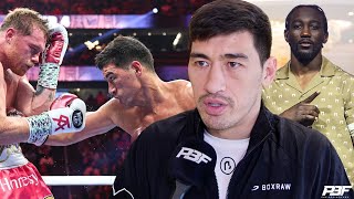 quotWE NEVER GOT AN OFFERquot DMITRY BIVOL HITS OUT AT CANELO TERENCE CRAWFORD FIGHT BETERBIEV [upl. by Odrarej567]