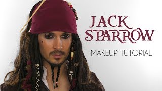 Jack Sparrow Halloween MakeUp Tutorial  Shonagh Scott  ShowMe MakeUp [upl. by Tenaej]